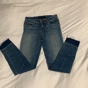 J BRAND Mid Rise Capri Jeans